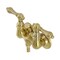 Kingston Brass AE31T7 3-3/8 Inch Wall Mount Tub Faucet, Brushed Brass AE31T7 - alternate 1
